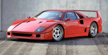 Ferrari F40 sprzedane za rekordowe 1,12 mln euro
