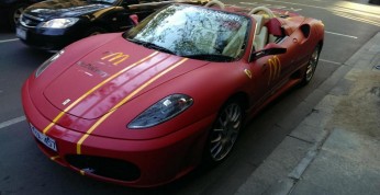 Ferrari F430 w roli auta dostarczającego posiłki? Dlaczego nie?