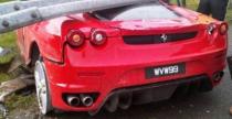 Ferrari F430 - wypadek w Malezji