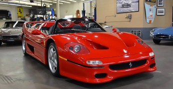 Pierwszy egzemplarz Ferrari F50 wystawiony na sprzedaż