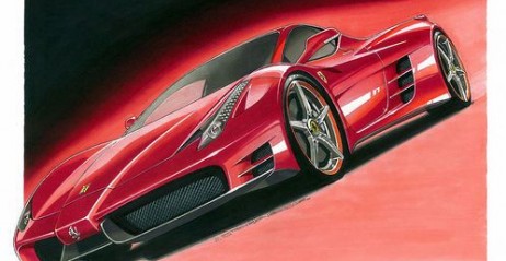 Nastpca Ferrari Enzo - wizualizacja