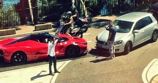 Ferrari LaFerrari - wypadek