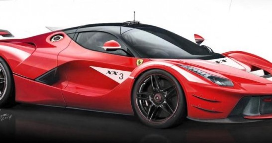 LaFerrari XX - wizualizacja