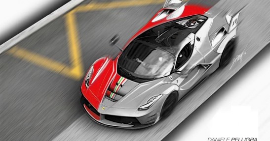 LaFerrari XX - wizualizacja