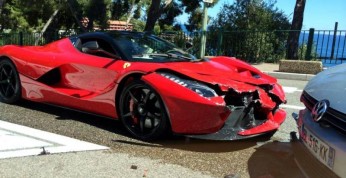 Pierwsze LaFerrari rozbite w Monako