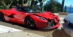 Ferrari LaFerrari - wypadek