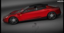 Ferrari 4d-coupe - wizualizacja