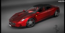 Ferrari 4d-coupe - wizualizacja