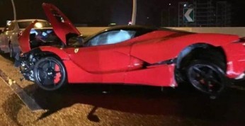 LaFerrari zostało rozbite w Szanghaju