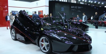 Ferrari LaFerrari Aperta - gwiazda tegorocznych targów w Poznaniu