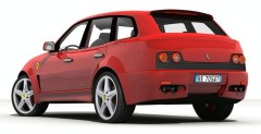 Ferrari SUV - wizualizacja
