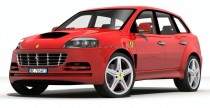 Ferrari SUV - wizualizacja