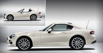 Fiat 124 Targa na wizualizacji