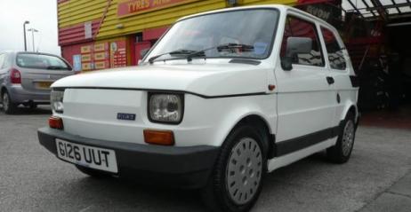 Fiat 126 BIS z silnikiem Yamahy