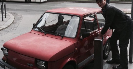 Tom Hanks i Fiat 126p