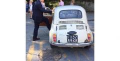 Tom Hanks i Fiat 500