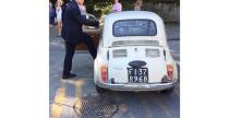 Tom Hanks i Fiat 500