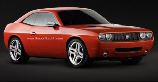 Fiat 128 - wizualizacja