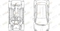 Fiat 500X - rysunki patentowe