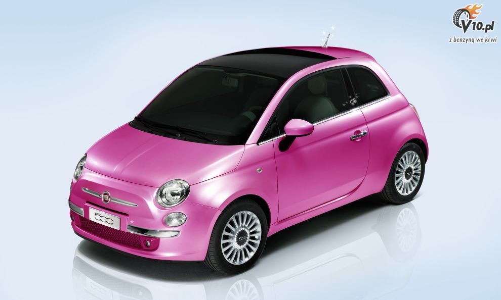 Fiat 500 Barbie show car