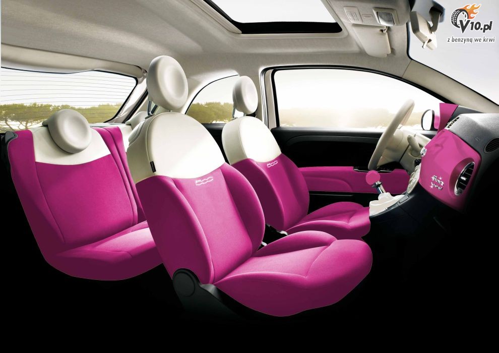 Fiat 500 Barbie show car
