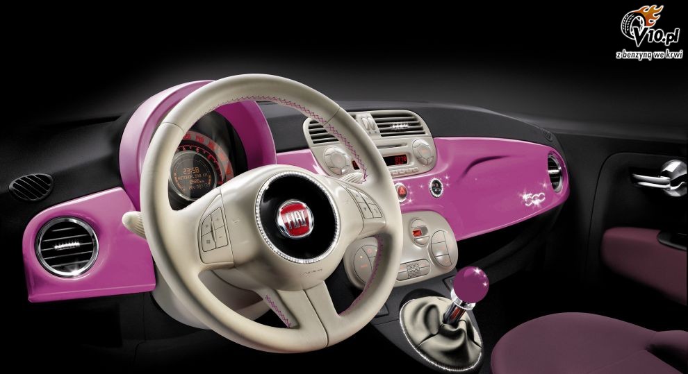 Fiat 500 Barbie show car
