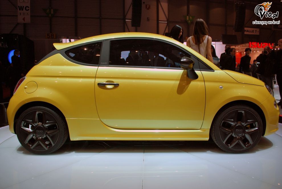 Fiat 500 Coupe Zagato Concept na targach w Genewie