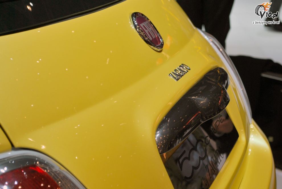 Fiat 500 Coupe Zagato Concept na targach w Genewie