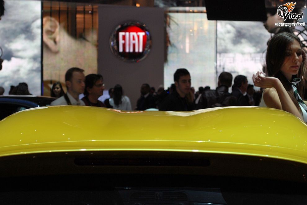 Fiat 500 Coupe Zagato Concept na targach w Genewie