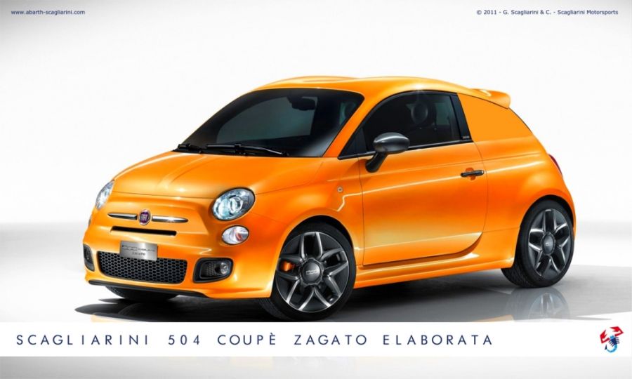 Fiat 500 coupe Zagato