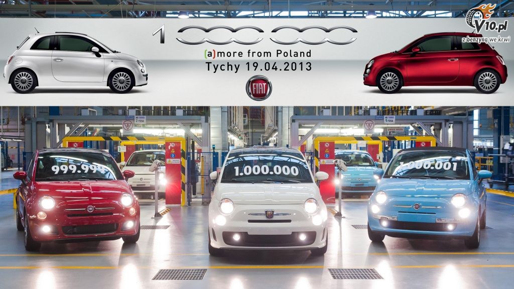 1 Milion Fiat 500