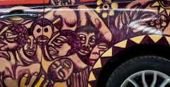 Fiat 500 by Malangatana Valente Ngwenya