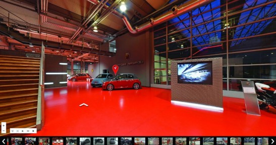 Abarth Google Street View