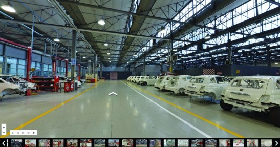 Abarth Google Street View