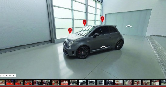 Abarth Google Street View
