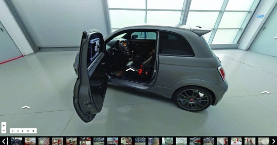 Abarth Google Street View