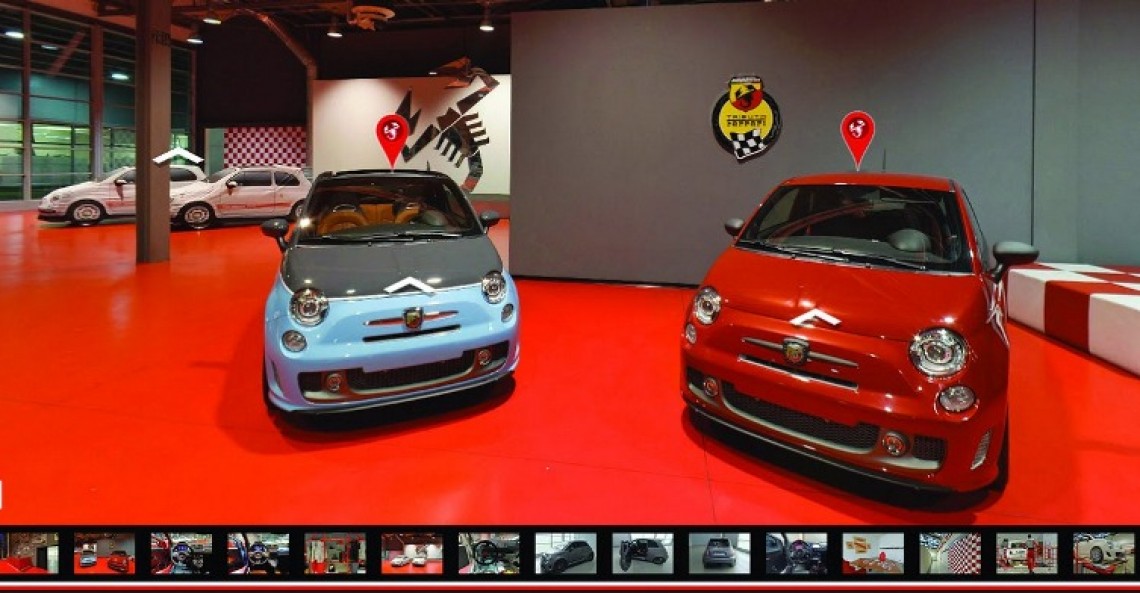 Abarth Google Street View