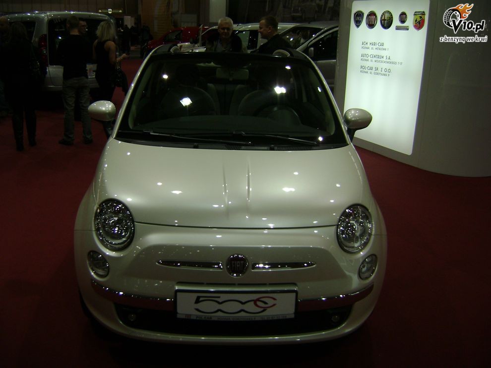 Fiat 500C - Pozna Motor Show