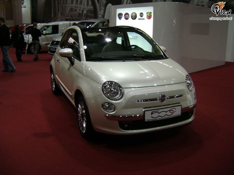 Fiat 500C - Pozna Motor Show