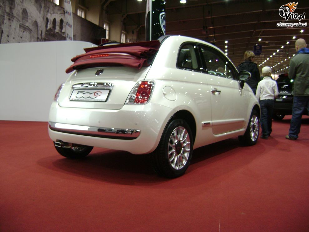 Fiat 500C - Pozna Motor Show