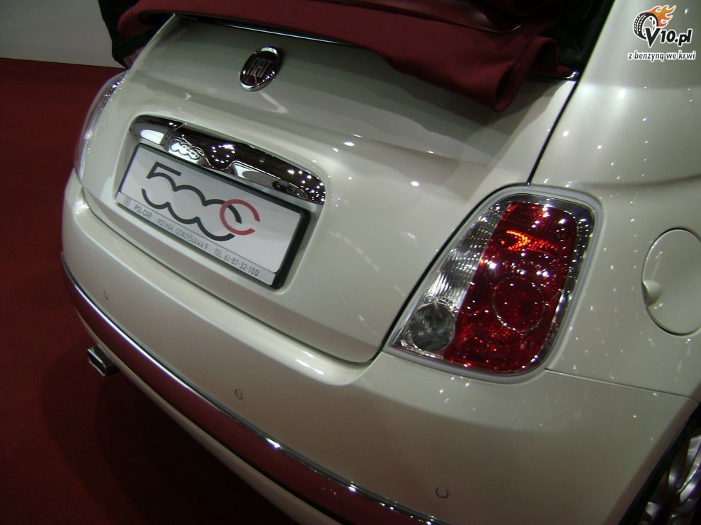 Fiat 500C - Pozna Motor Show