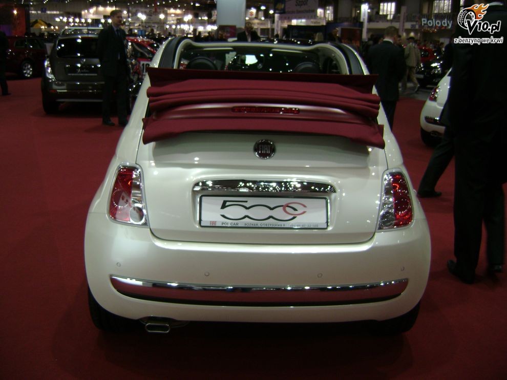 Fiat 500C - Pozna Motor Show