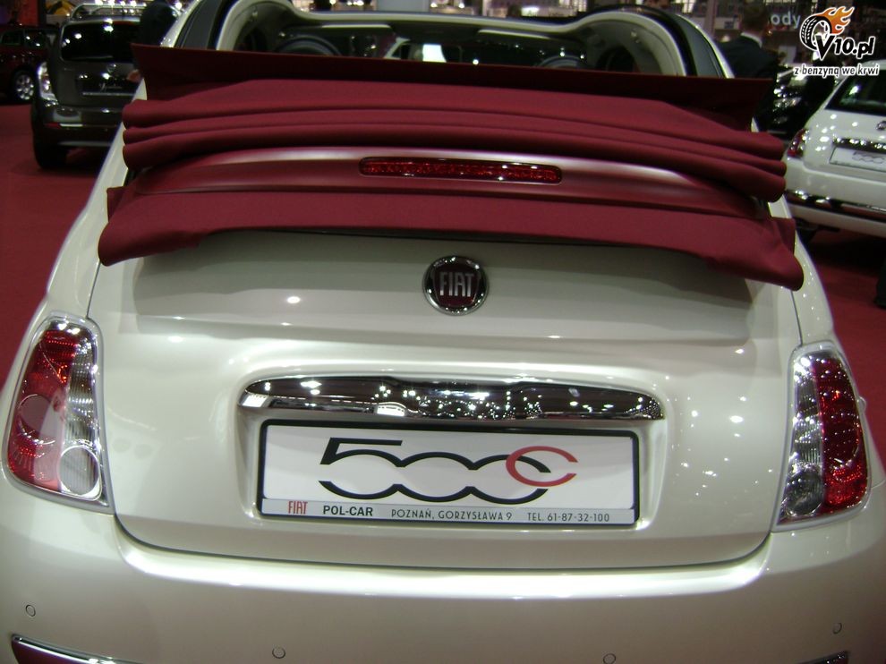 Fiat 500C - Motor Show 2010