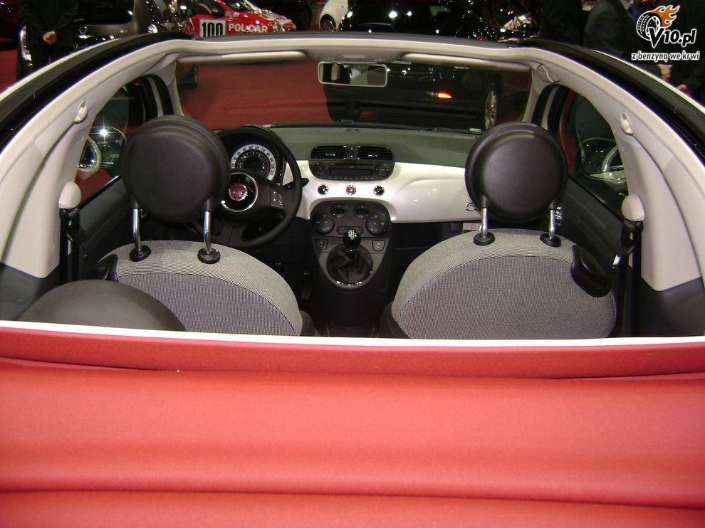 Fiat 500C - Pozna Motor Show