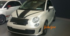 Nowy Fiat 500C Abarth - zdjcie szpiegowskie