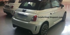Nowy Fiat 500C Abarth - zdjcie szpiegowskie