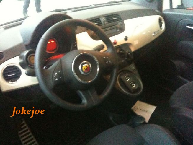 Nowy Fiat 500C Abarth - zdjcie szpiegowskie