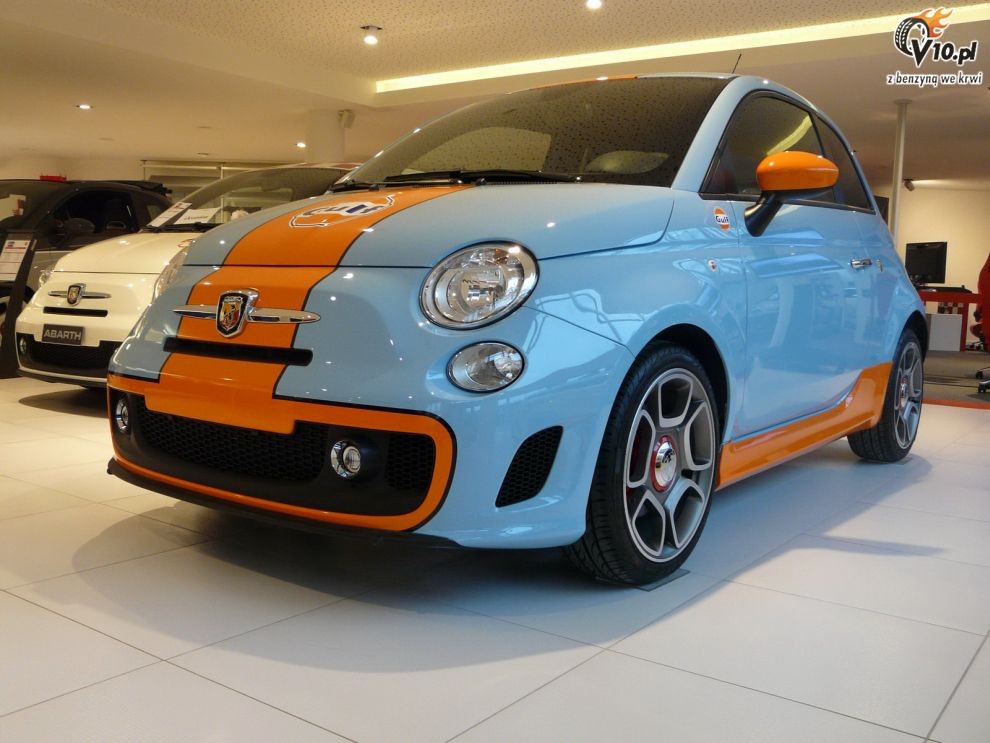 Fiat Abarth 500 Gulf Limited Edition