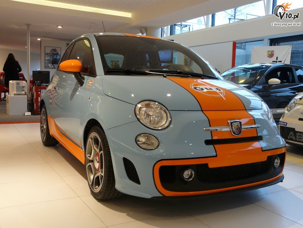 Fiat Abarth 500 Gulf Limited Edition