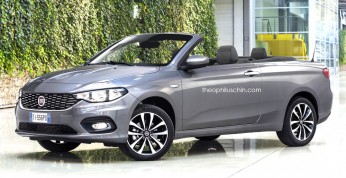 Fiat Tipo Cabrio na wizualizacji